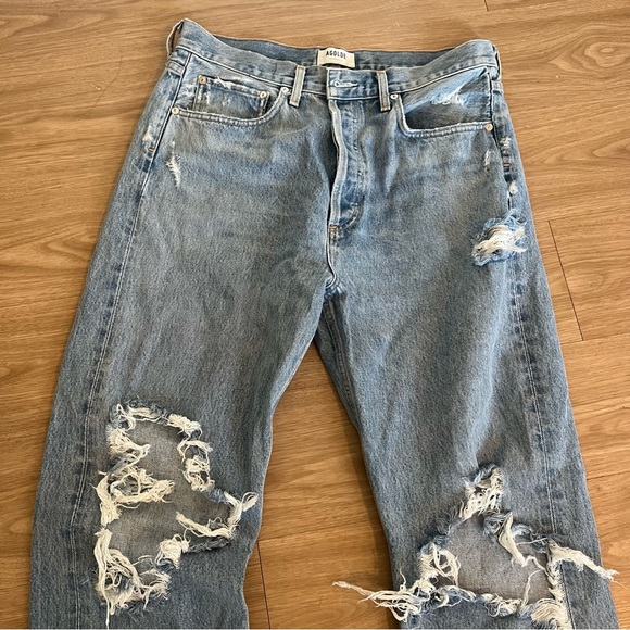 AGOLDE | 90s mid rise jeans - Picture 8 of 13